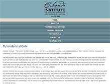 Tablet Screenshot of orlandoinstitute.com